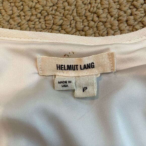 Helmut Lang White Sleeveless Dress - Picture 4 of 7